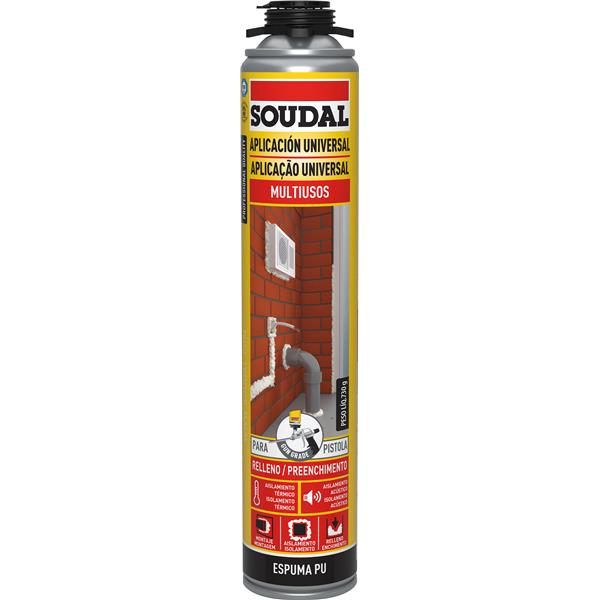 ESPUMA POLIURET PISTOLA 750 ML