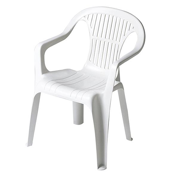 SILLON RESINA BAJO BLANCO -