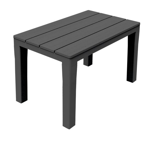 BANQUETA RESINA ANTRACIT TIMOR 60X38X45
