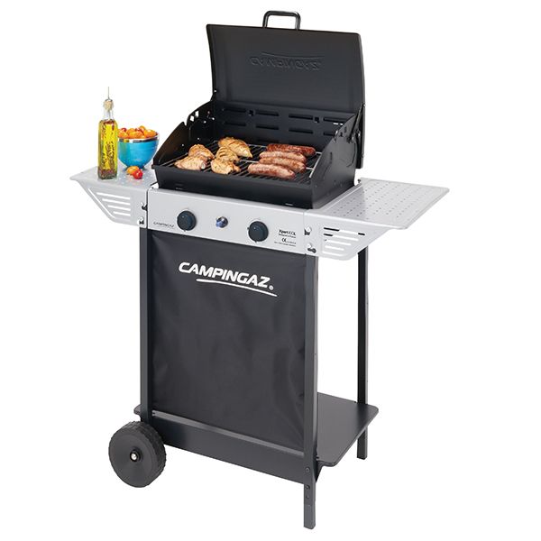 BARBACOA A GAS 2 QUEMADORES 7100 W
