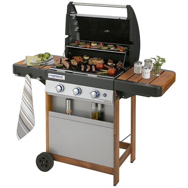 BARBACOA A GAS 3 QUEMADORES WOODY 9600 W