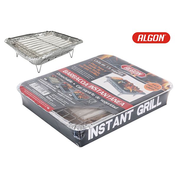 BARBACOA DESECHABLE INSTANTANEA 50X33X34CM