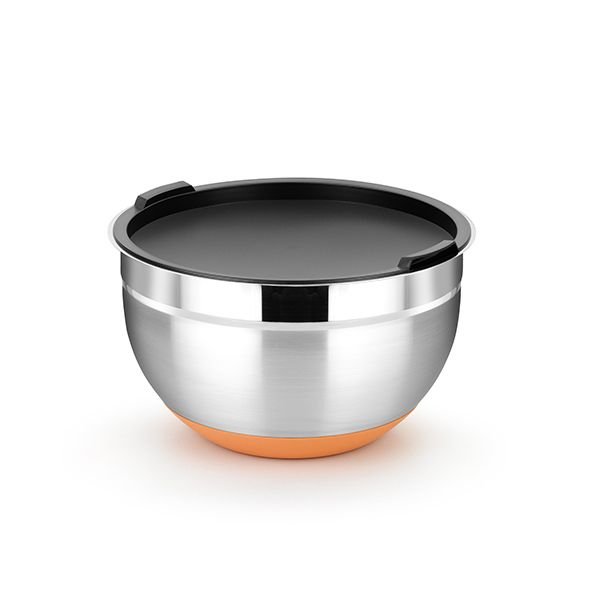 BOL INOX C/TAPA EFFICIENT 20 CM