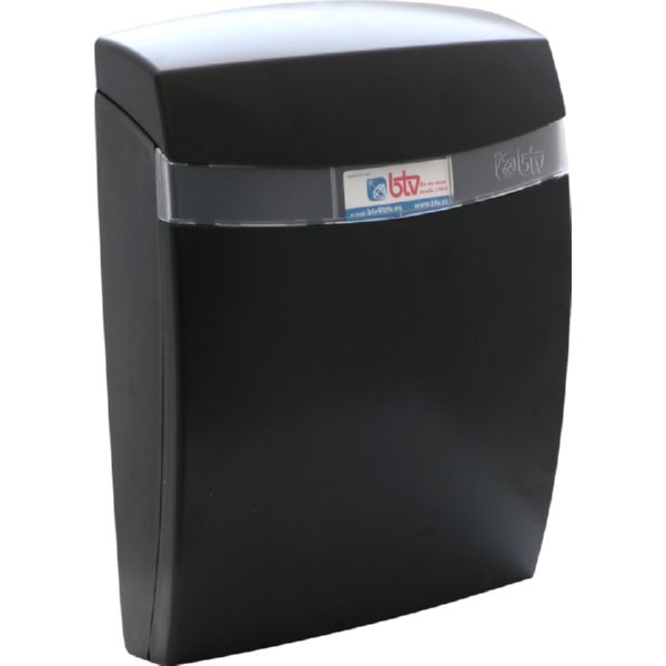 BUZON EXTERIOR ABS CORAL NEGRO 330X235X90