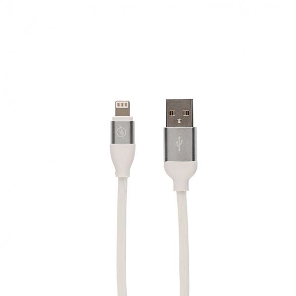 CABLE DATOS USB A LIGHTNING 2A BLANCO 1 M