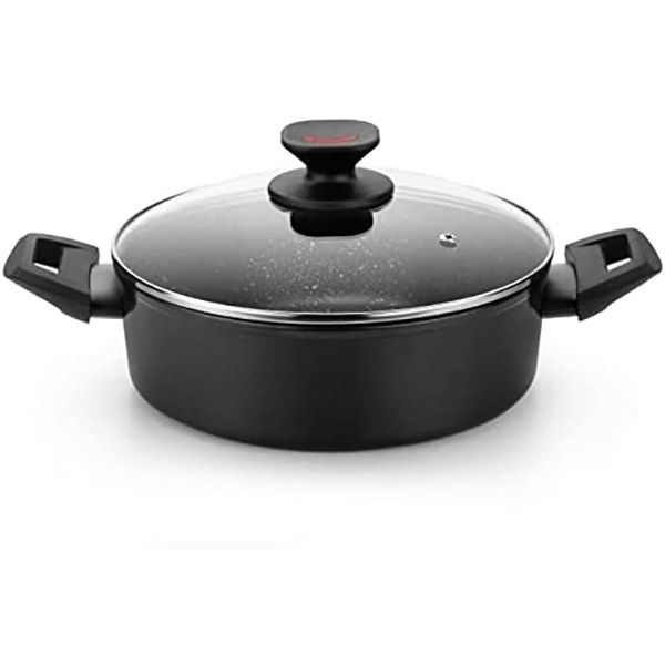 CACEROLA BAJA INDUC TITAN ROCK 24 CM