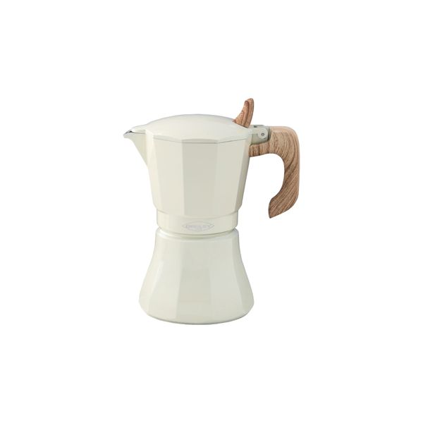 CAFETERA INDUCC. PETRA CREMA 6 TZ