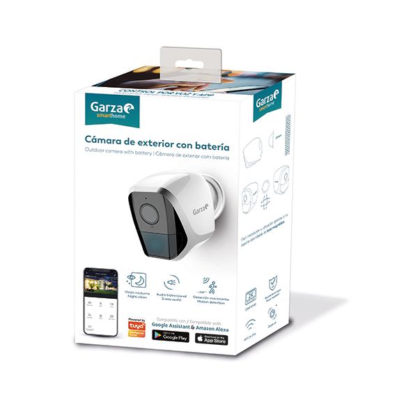 CAMARA IP WIFI EXTERIOR BATERIA -