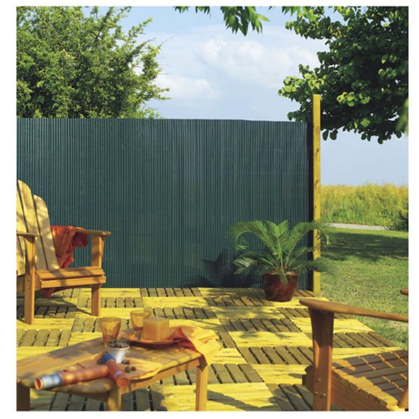 CAÑIZO PVC SIMPLE VERDE 1,5X3 M