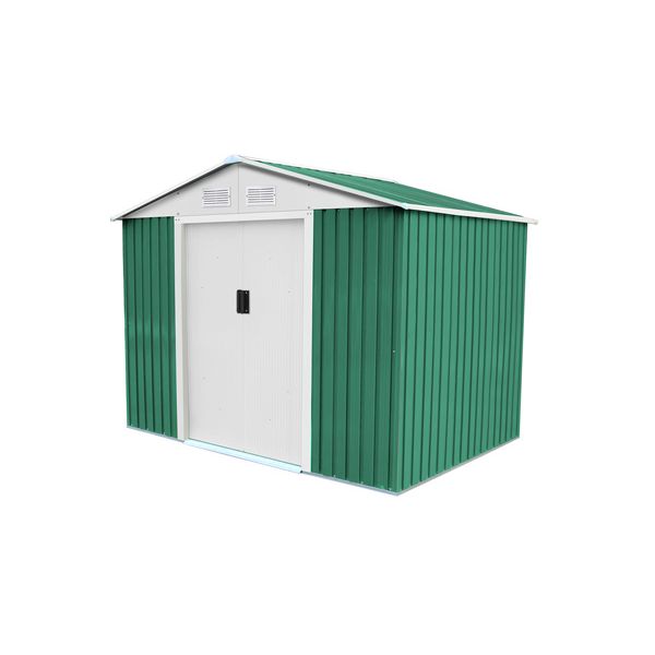 CASETA METALICA VERDE 261X181X19