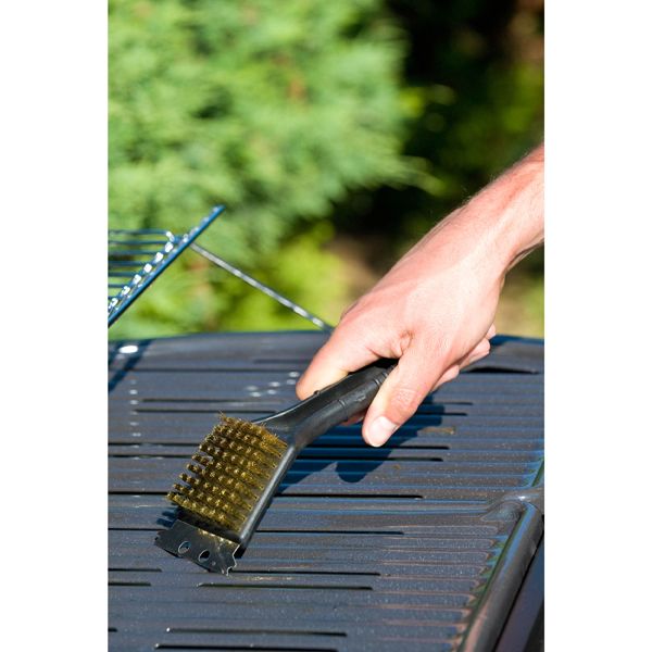 CEPILLO PLASTICO BBQ 2 EN 1 -