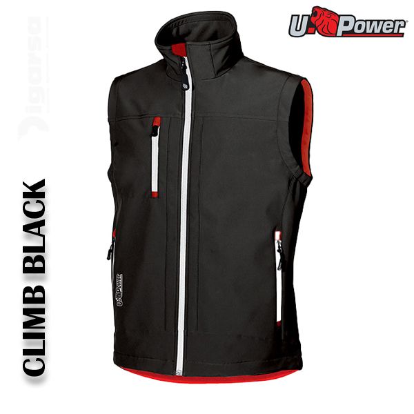 CHALECO CLIMB BALCK CARBON TALLA S