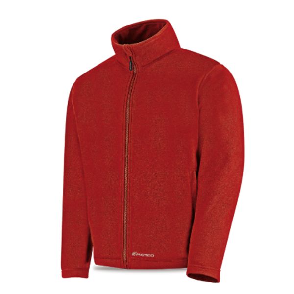 CHAQUETA POLAR QUETZAL ROJO T/XL