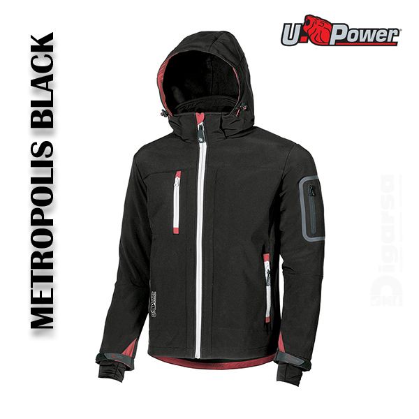 CHAQUETA SOFT SHELL METROPOLIS T-XL