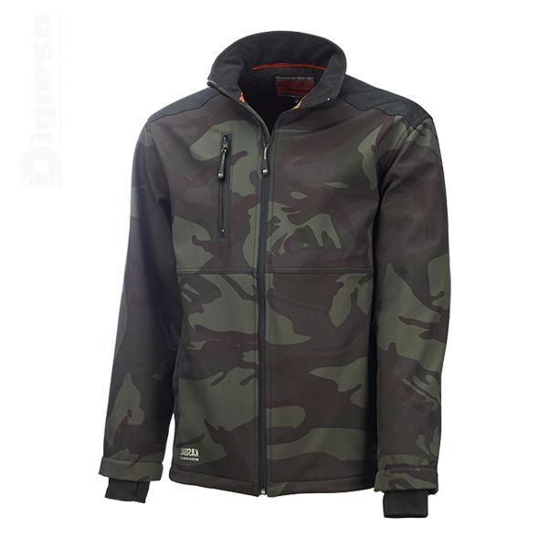 CHAQUETA SOFTSHELL CAMUFLAJE  