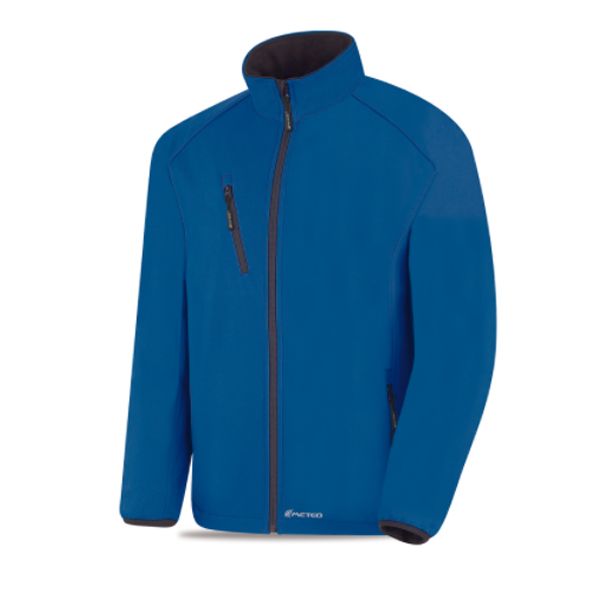 CHAQUETA SOFTSHELL CUARZO AZULINA T/L