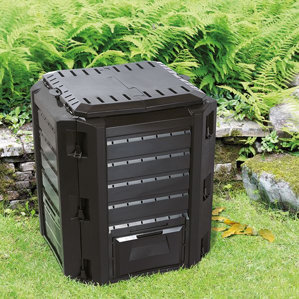 COMPOSTADOR DE JARDIN 380 L