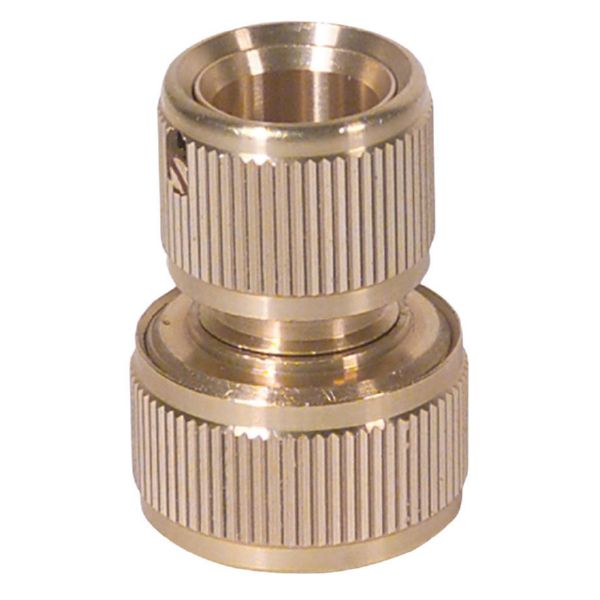 CONECTOR RAPIDO AQUASTOP LATON 3/4''