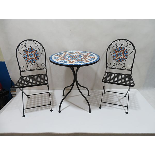 CONJUNTO PLEGABLE FORJA RUANDA 3 PZAS