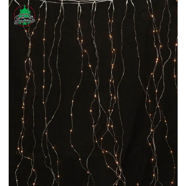CORTINA 300 LED BLANCO CALIDO