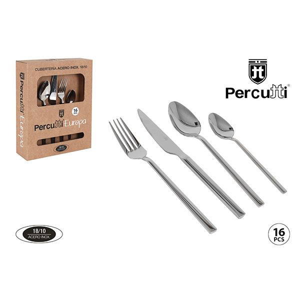 CUBERTERIA INOX EUROPA 16 PZAS