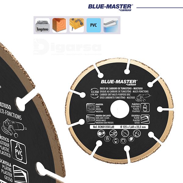 DISCO MULTIUSOS PARA RADIAL 130X1.6X22