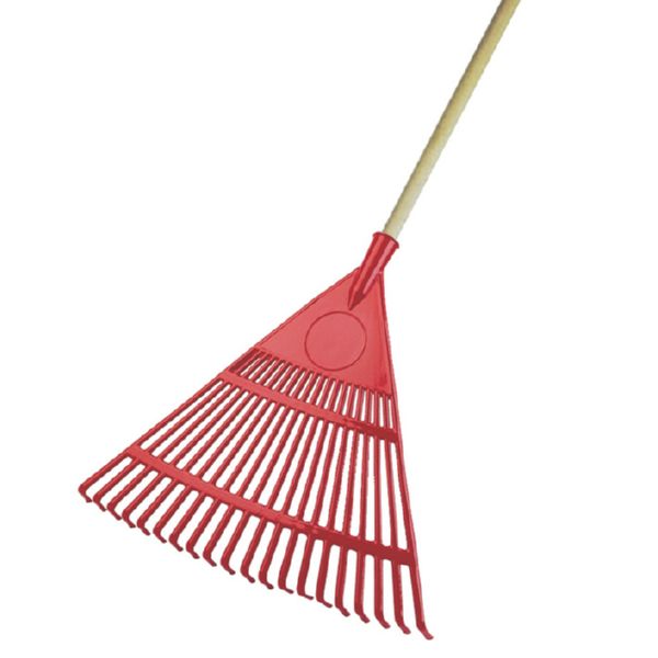 ESCOBA JARDIN C/MANGO 45 CM