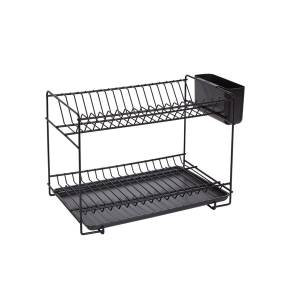 ESCURREPLATOS PEQUEÑO NEGRO 38,5X25X28