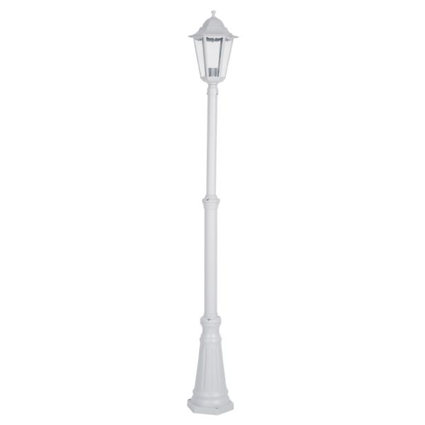 FAROLA EXTERIOR BLANCA 180CM 100W E27
