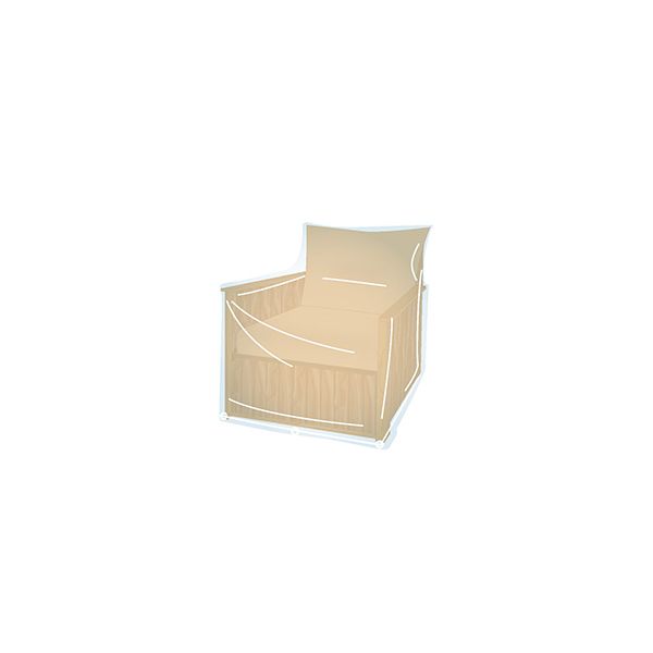 FUNDA CUBRE SOFA 1P 90X100X70