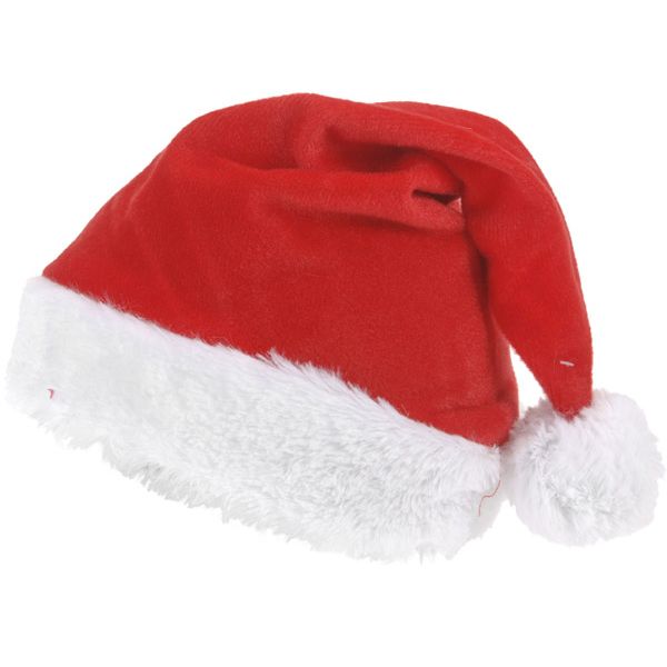 GORRO PAPA NOEL ROJO 40X30 CM
