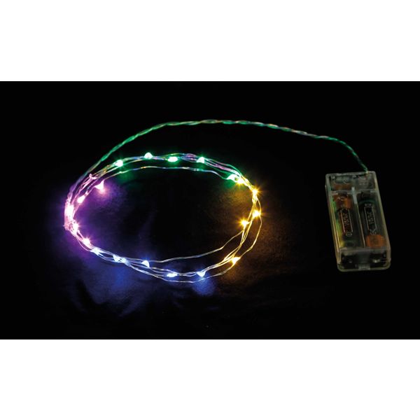 HILO LUMINOSO 10LED MULTICOLOR 1 M