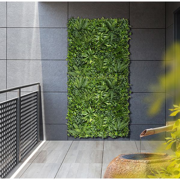JARDIN VERTICAL ARTIFIC. TROPIC 100X100cm.