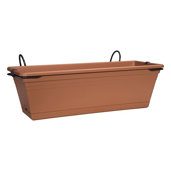 JARDINERA BALCON+BANDEJA TIERRA 50 CM