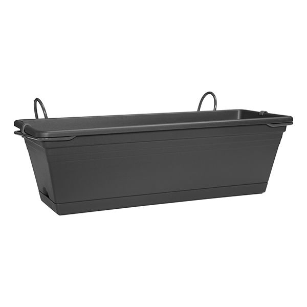 JARDINERA BALCON+BANDEJA TIERRA 60 CM