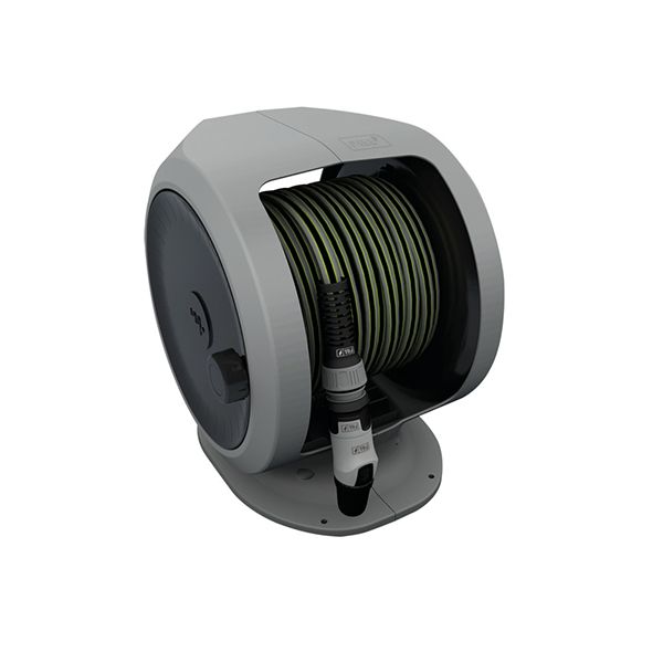 KIT PORTA MANGUERA FORCE + ACCESORIOS 20 M