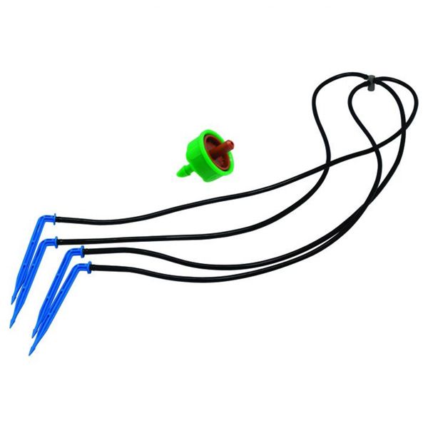 KIT RIEGO 4 SALIDAS MICROTUBO -