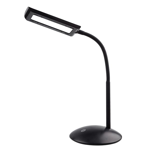 LAMPARA FLEXO LED NEGRA 5 W