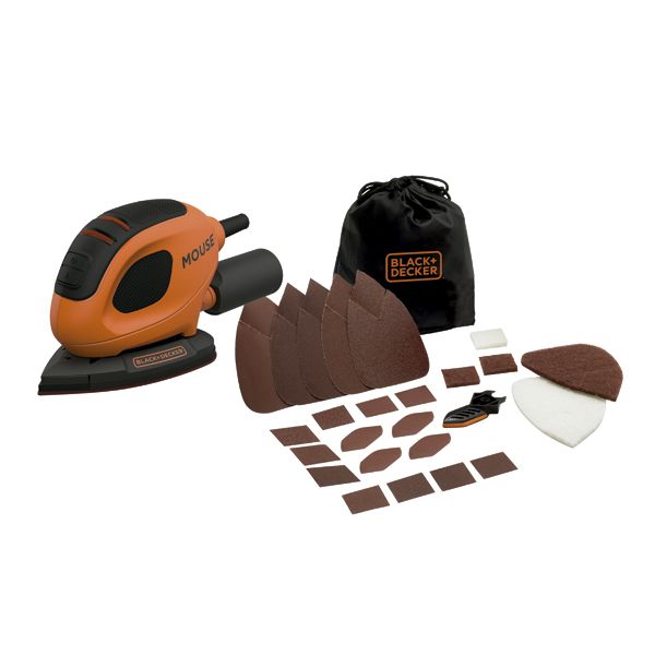 LIJADORA MOUSE 15 ACC+ BOLSA 55W
