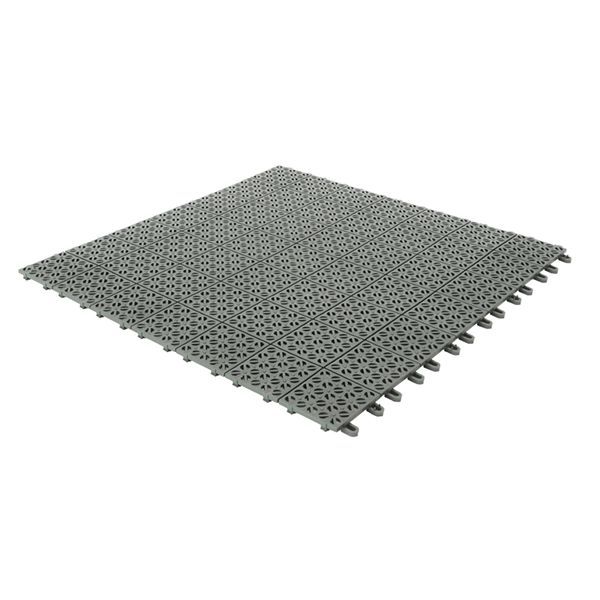 LOSETA MODULAR SUELO GRIS PACK 9 UDS 56X56X1