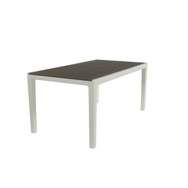 MESA RESINA HARMONY BEIGE/TOPO 160X90X74