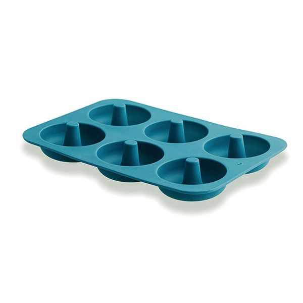 MOLDE SILICONA 6 DONUTS -