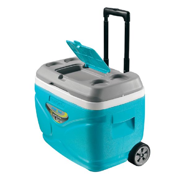 NEVERA RIGIDA AZUL RUEDAS 30 L