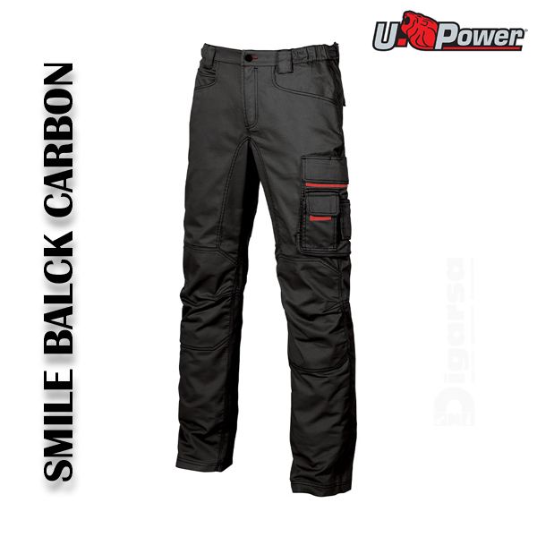 PANTALON DE TRABAJO MOD. SMILE BLACK CARBON T-56