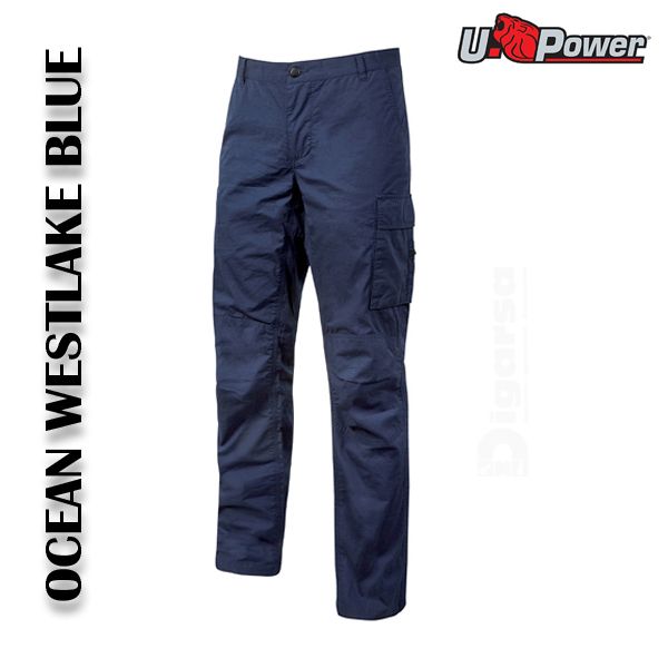 PANTALON DE TRABAJO OCEAN WESTLAKE BLUE T-2XL