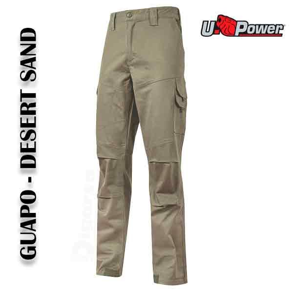 PANTALON DE TRABAJO U-POWER GUAPO : DESERT SAND (T- XL)