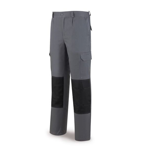 PANTALON ELASTICO GRIS STRETCH PRO T-38/40