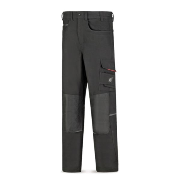 PANTALON SOFTSHELL NJORD NEGRO T/L