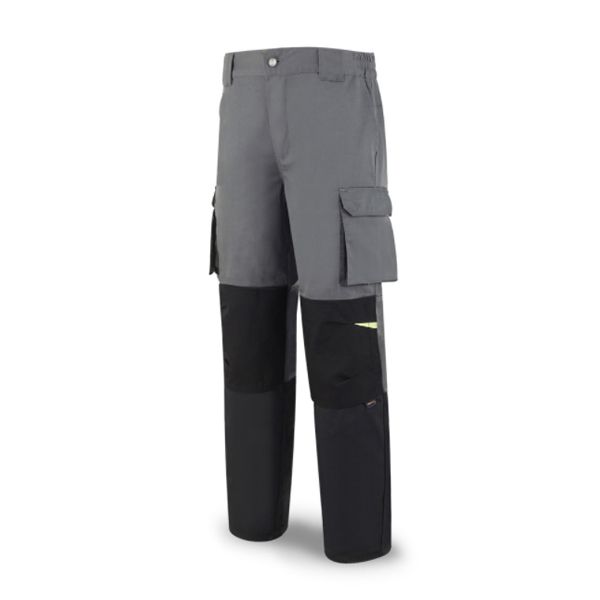 PANTALON TERGAL PRO GRIS-NEGRO T-50/52