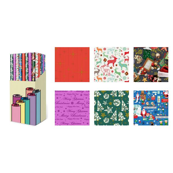 PAPEL REGALO NAVIDAD DELUXE 70X200 CM